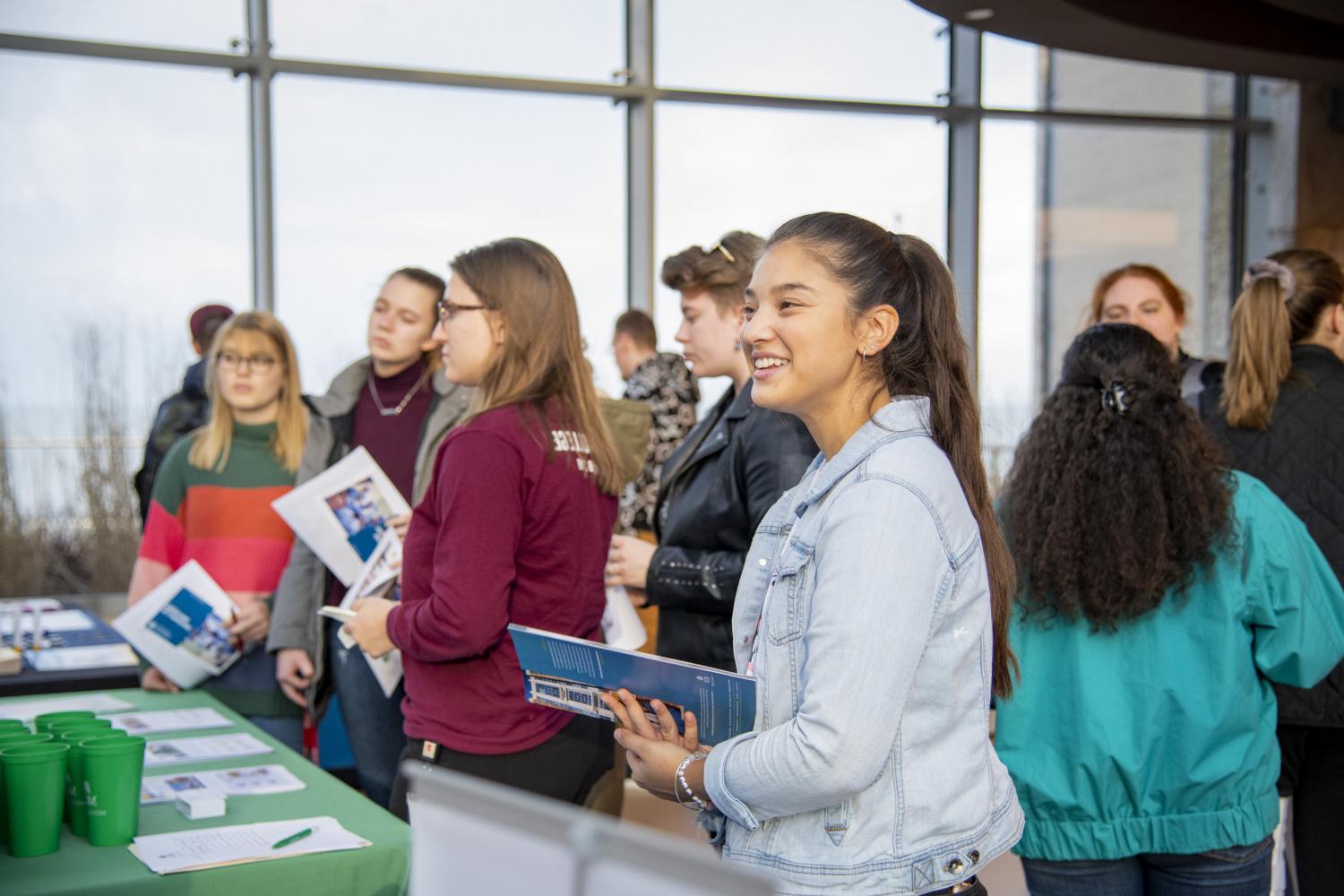 Students learn more about available opportunities in the health professions at the annual Pre-Hea...