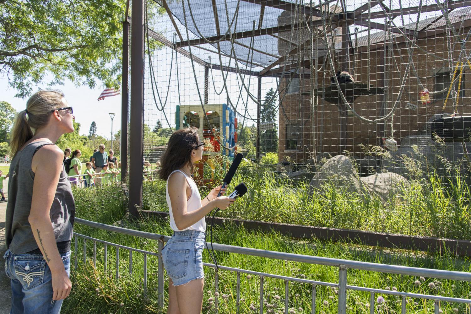 Summer Research: Students mentored by biology professor Angela Dassow researched gibbon vocalizat...